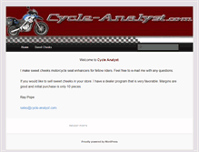 Tablet Screenshot of cycle-analyst.com